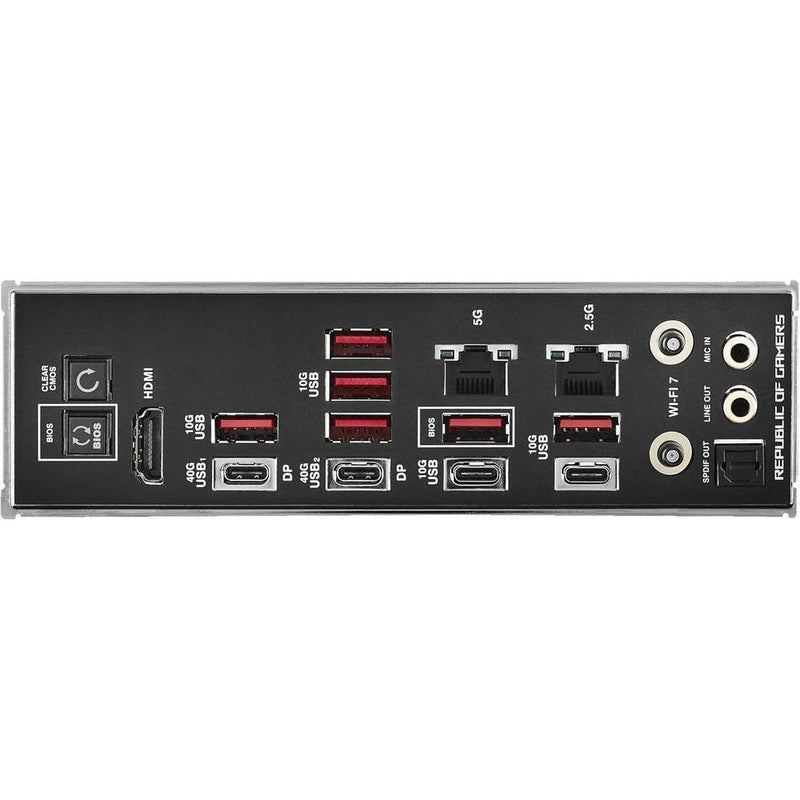 ASUS ROG Crosshair X870E Hero AMD X870E AM5 ATX Placa base con inteligencia artificial y 18+2+2 etapas de potencia