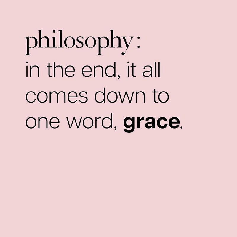Fragancia philosophy amazing grace eau de toilette para mujer, increíblemente limpia y femenina