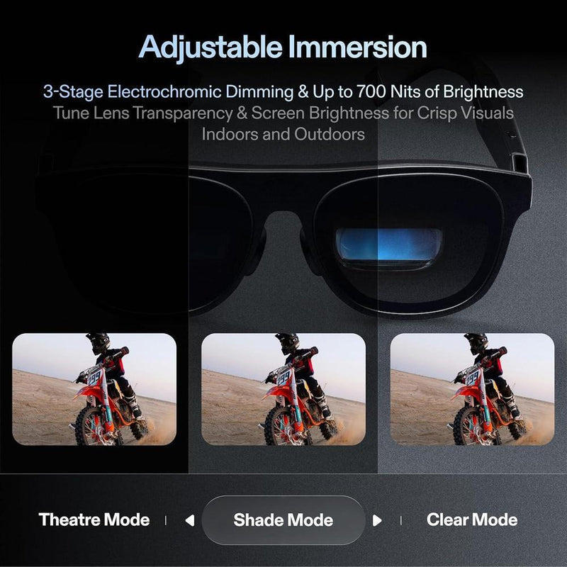 Gafas AR XREAL One Pro con chip X1, óptica X-Prism, sonido Bose, para iPhone, Steam Deck, ROG, Mac, PC y Android