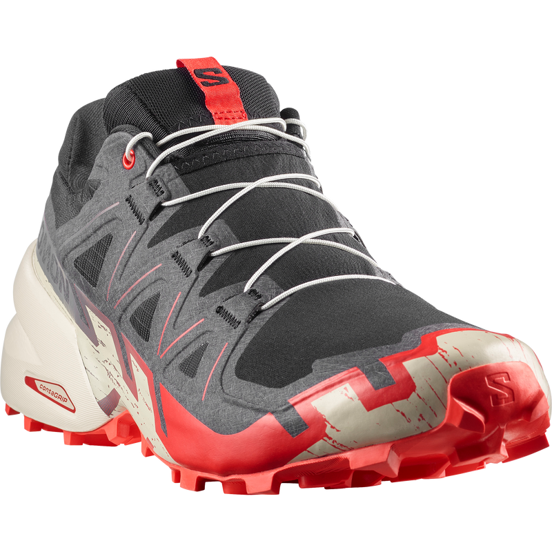 Salomon Speedcross 6 Black Fiery Red