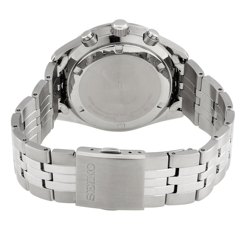 Seiko Motorsports Chronograph Quartz Silver Dial Men's Watch SSB425P1