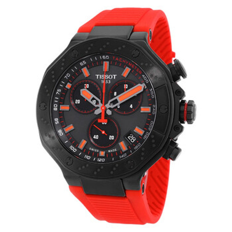 Tissot T-Race Powermatic 80 Automatic Black Dial Men's Watch T1418073705700