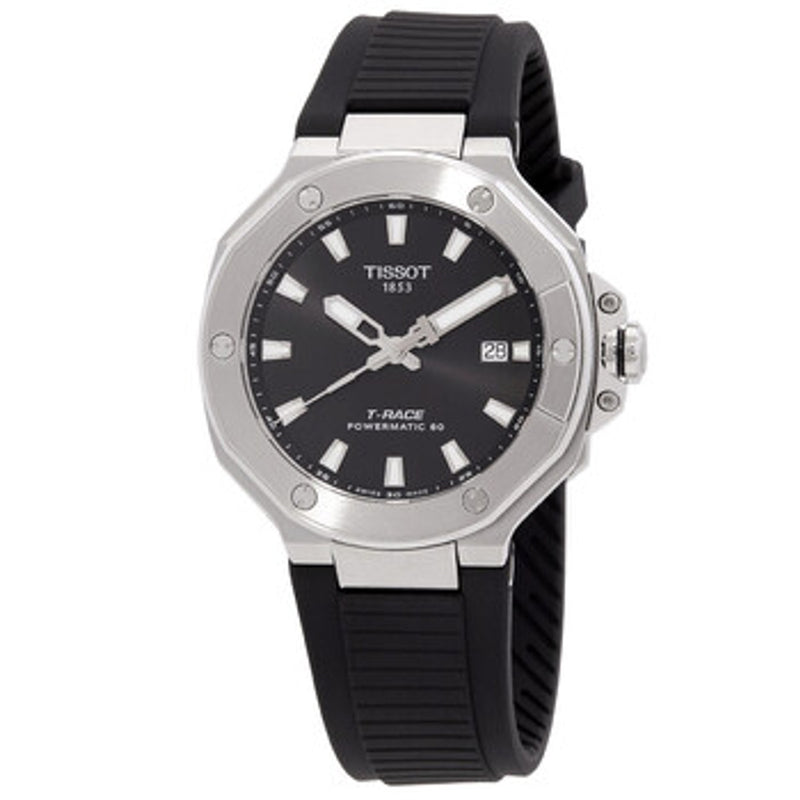 Tissot T-Race Powermatic 80 Automatic Black Dial Men's Watch T1418073705700