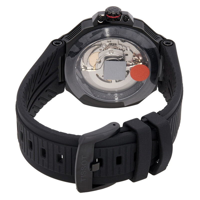 Tissot T-Race Powermatic 80 Automatic Black Dial Men's Watch T1418073705700
