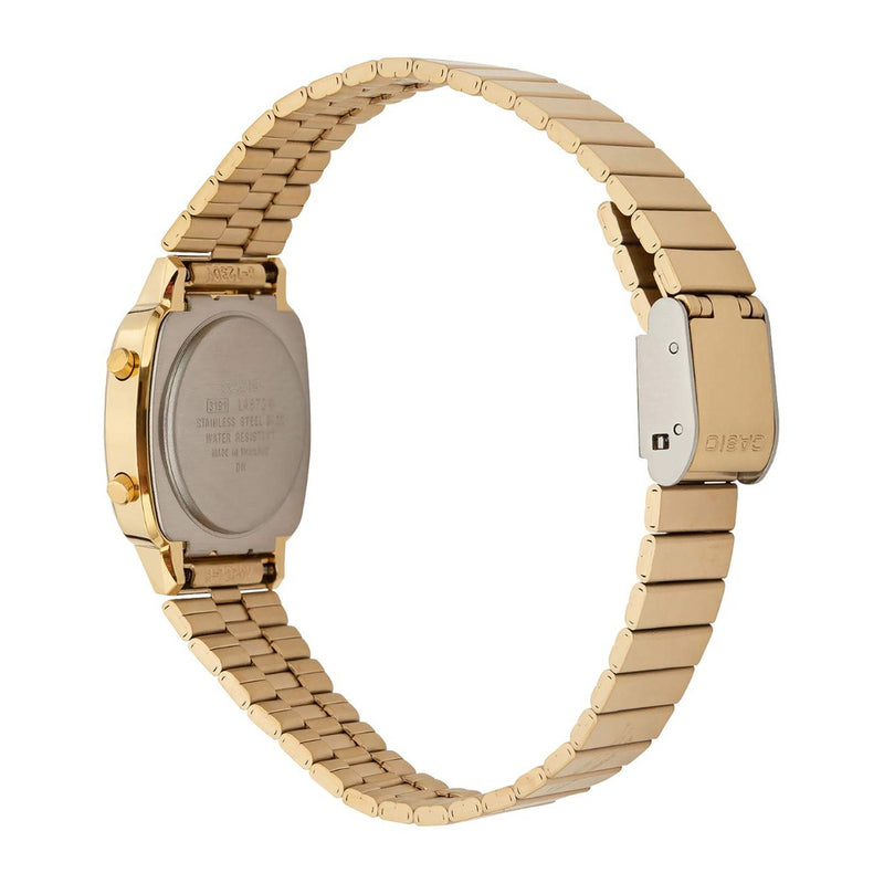 Casio MDV106, reloj analógico unisex resistente al agua, caja de acero inoxidable y correa de resina, incluye batería de 3 años