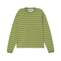 ZARA CAMISETA RAYAS BOLSILLO BORDADOS