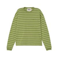 ZARA CAMISETA RAYAS BOLSILLO BORDADOS