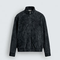 Cazadora Piel Ante Zara