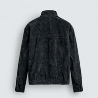 Cazadora Piel Ante Zara