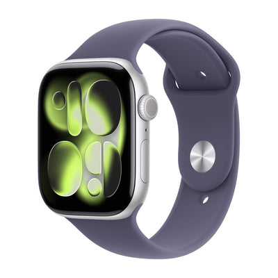 Apple Watch Series 11 GPS 46mm - Plateado / Correa Purple Fog