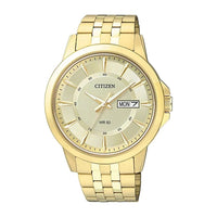 Reloj de pulsera Citizen para hombre con movimiento de cuarzo, esfera texturizada y caja de acero inoxidable