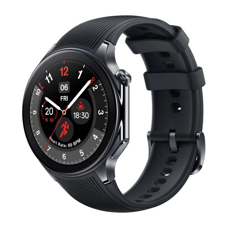 ONEPLUS Reloj 2, 32 GB, batería de larga duración, seguimiento de salud, cristal de zafiro, doble motor, Wear OS de Google