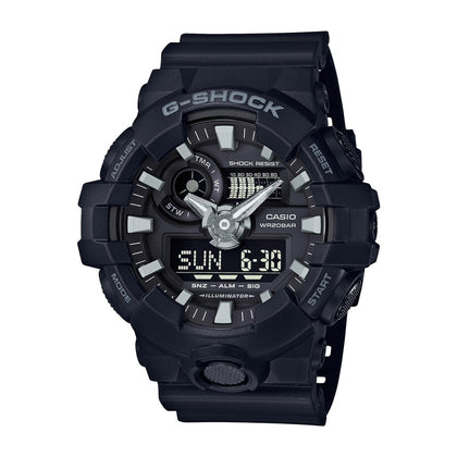 Reloj Casio G-SHOCK de cuarzo para hombre con luz LED, cronómetro, resistente al agua, ideal para deportes y uso diario