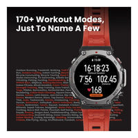 Amazfit T-Rex 3 - Reloj Inteligente Resistente Negro Con Pantalla Amoled 1.5 Pulgadas, Gps De Doble Banda Y 27 Días De Batería