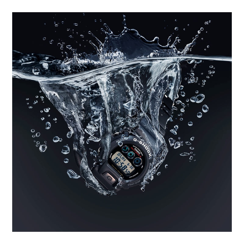 G-Shock GW6900-1 reloj solar deportivo negro y resistente para hombre, perfecto para un estilo de vida activo
