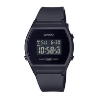 Reloj Deportivo Casio LW-204-1BCF para Mujer, Negro, Resistente al Agua, con Luz LED y Alerta Flash