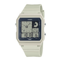 Reloj digital Casio POP Bio-Based con correa renovable, retroiluminación LED y alarma diaria