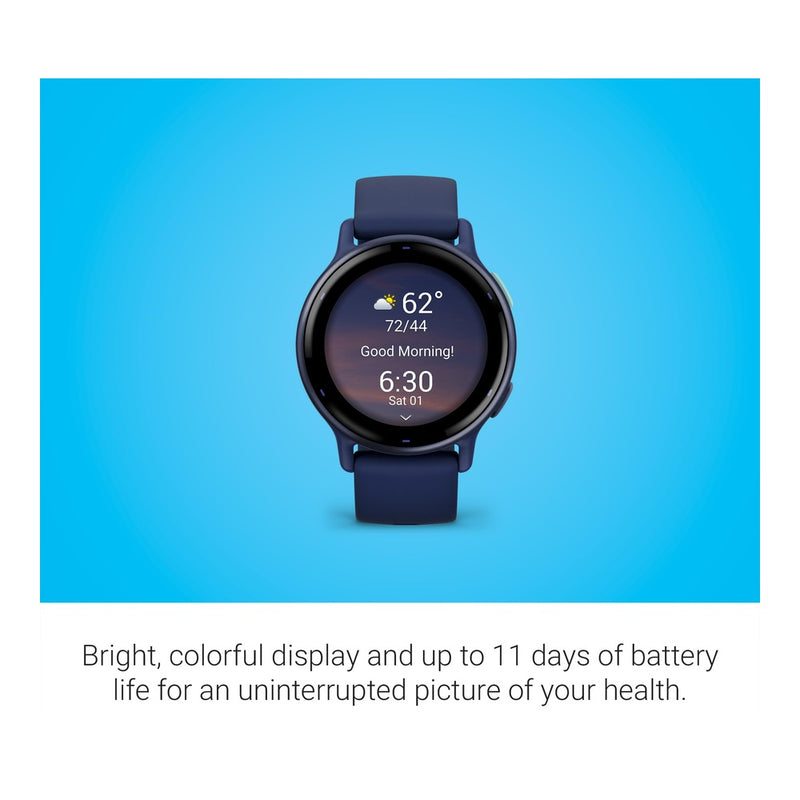 Garmin Vívoactive 5 - Navy — Smartwatch GPS AMOLED, hasta 11 días de batería