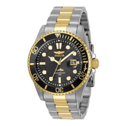 Reloj de cuarzo Invicta Pro Diver para hombre con correa de acero inoxidable y diseño bicolor, modelo 30023