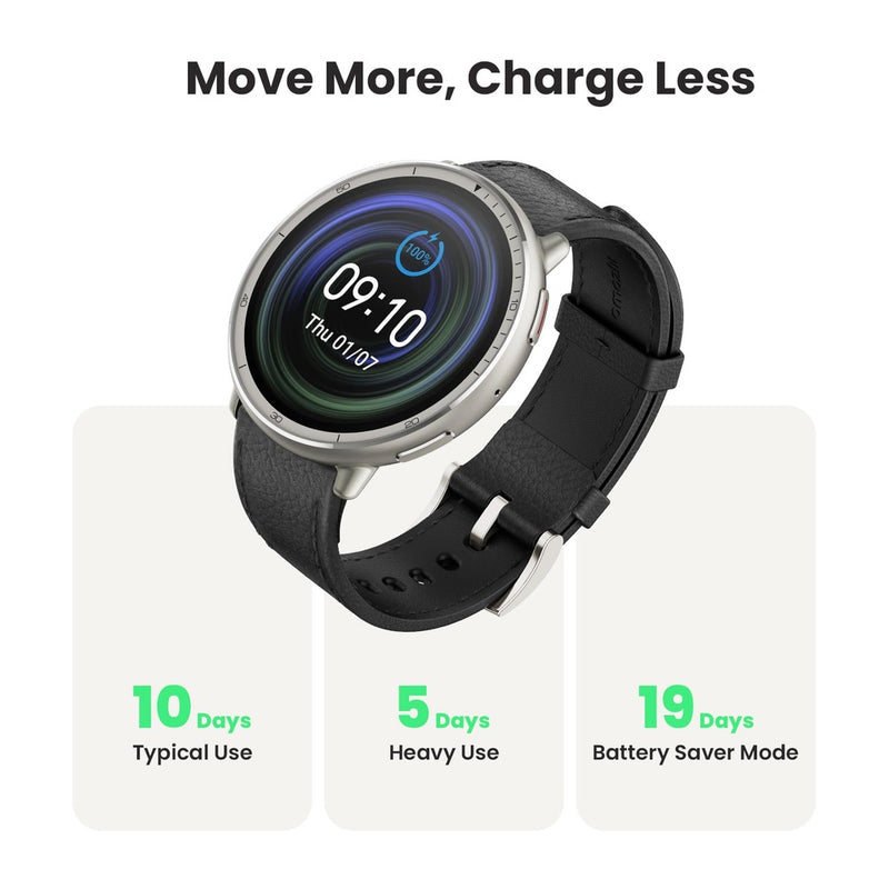 'Amazfit Active 2 Smartwatch Android/iPhone, Resistente Al Agua, Batería 10 Días, GPS, Monitor Corazón Y Sueño'