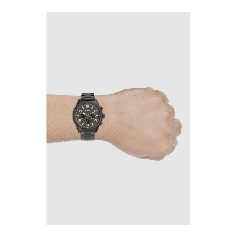Reloj Brox Multifunción de Acero Inoxidable en Color Gris, Diseño Moderno para Hombre