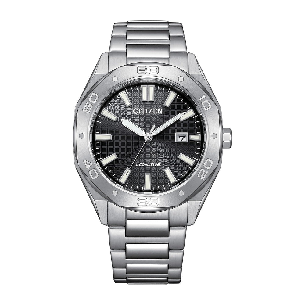 Reloj Citizen para Hombre con Tecnología Eco-Drive, Acero Inoxidable, 3 Manecillas, Fecha, Resistente al Agua