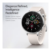 Reloj Oneplus 3 De 43mm En Acero Negro Con Wearos, Almacenamiento De 32gb, Batería De 60 Horas, Bluetooth Y Navegación Gps