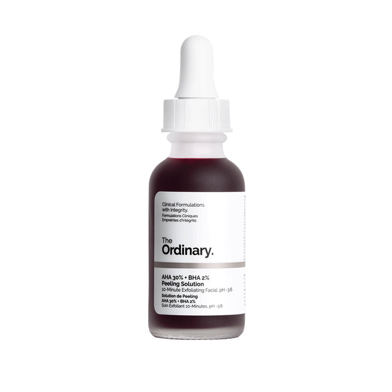 Pack The Ordinary AHA 30% + BHA 2% Peeling Solution + Hyaluronic Acid 2% + B5 - 30 ml