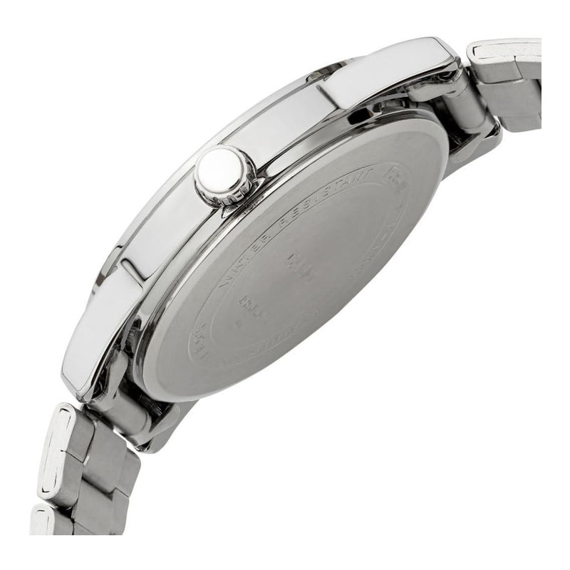 Reloj Casio para hombre, acero inoxidable estándar con esfera negra de fácil lectura, cuarzo, cronógrafo