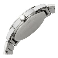 Reloj Casio para hombre, acero inoxidable estándar con esfera negra de fácil lectura, cuarzo, cronógrafo