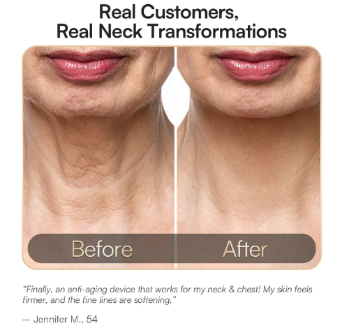 INIA GLOW Neck & Chest Red Light Therapy