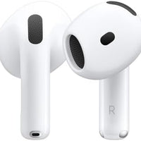 Apple AirPods 4 Wireless Earbuds, Bluetooth Headphones, with Active Noise Cancellation (Renewed)