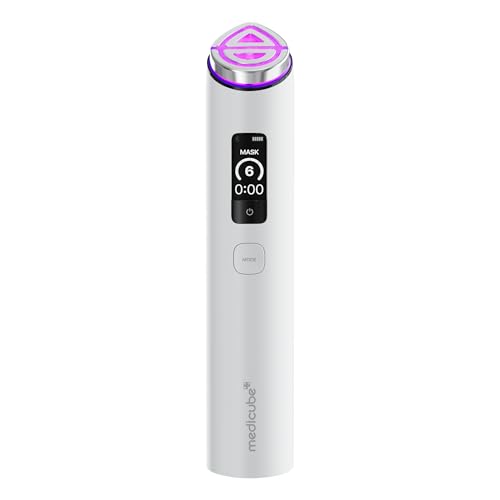 medicube Booster Pro X2™ | 7-in-1 Glow Beauty Device | 2X Care for Glow, Pores, Skin Definition & Radiance | Customized Dual & Sheet Mask Boost Modes | Korean Skincare Device | Pink