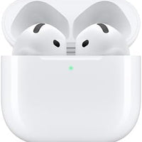 Apple AirPods 4 Wireless Earbuds, Bluetooth Headphones, Personalized Spatial Audio, Sweat and Water Resistant, USB-C Charging Case, H2 Chip, Up to 30 Hours of Battery Life, Effortless Setup for iPhone
