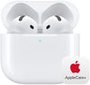 Apple AirPods 4 Wireless Earbuds, Bluetooth Headphones, Personalized Spatial Audio, Sweat and Water Resistant, USB-C Charging Case, H2 Chip, Up to 30 Hours of Battery Life, Effortless Setup for iPhone