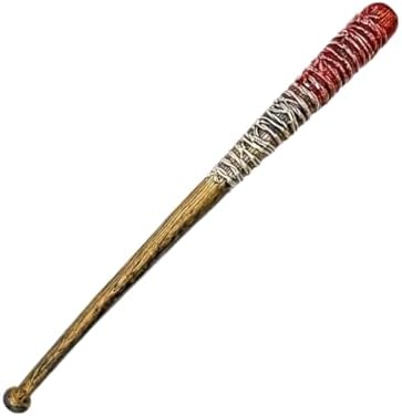 Boolavard Realistic Blood-Infused Baseball Bat with Scary Halloween Design - Durable Plastic & Foam, Perfect for Horror Parties