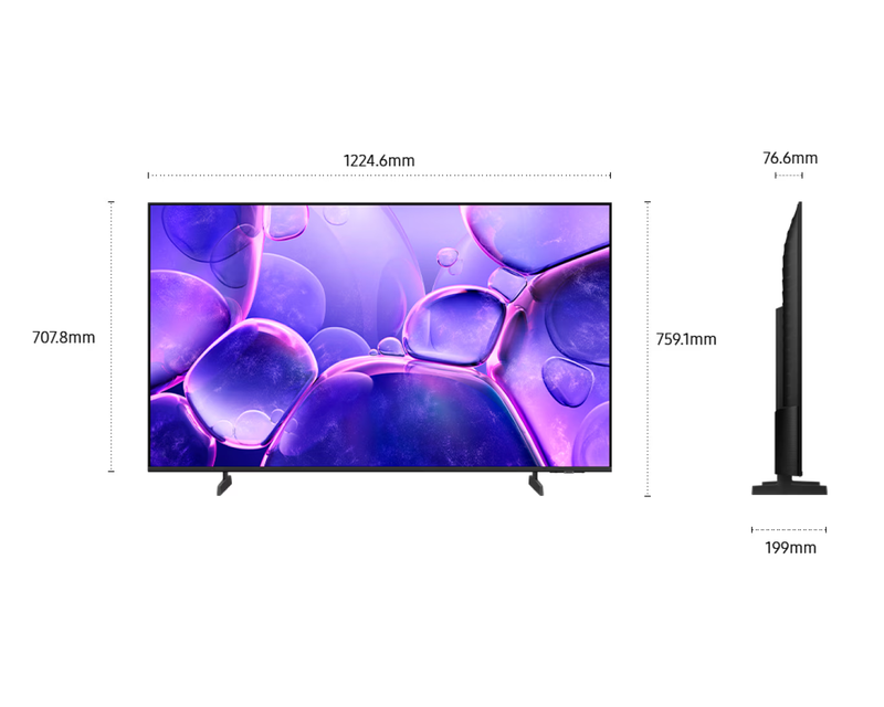 Televisor Samsung Smart TV 55" Crystal UHD (2025)