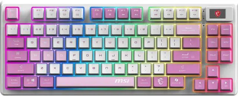 MSI Forge GK600 TKL Wireless VIOLET Gaming Keyboard