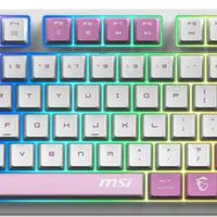 MSI Forge GK600 TKL Wireless VIOLET Gaming Keyboard