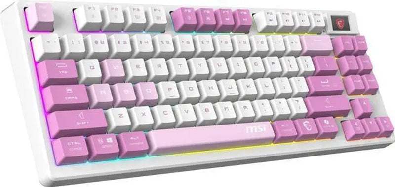 MSI Forge GK600 TKL Wireless VIOLET Gaming Keyboard