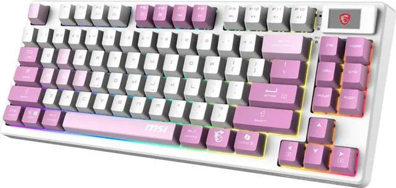 MSI Forge GK600 TKL Wireless VIOLET Gaming Keyboard