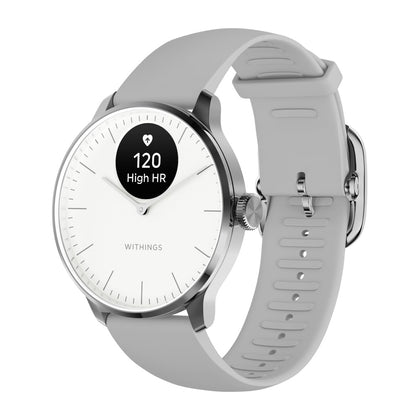 Withings ScanWatch Light - Reloj Inteligente Híbrido Con Monitoreo Cardíaco, Fitness, Ciclo Y Sueño