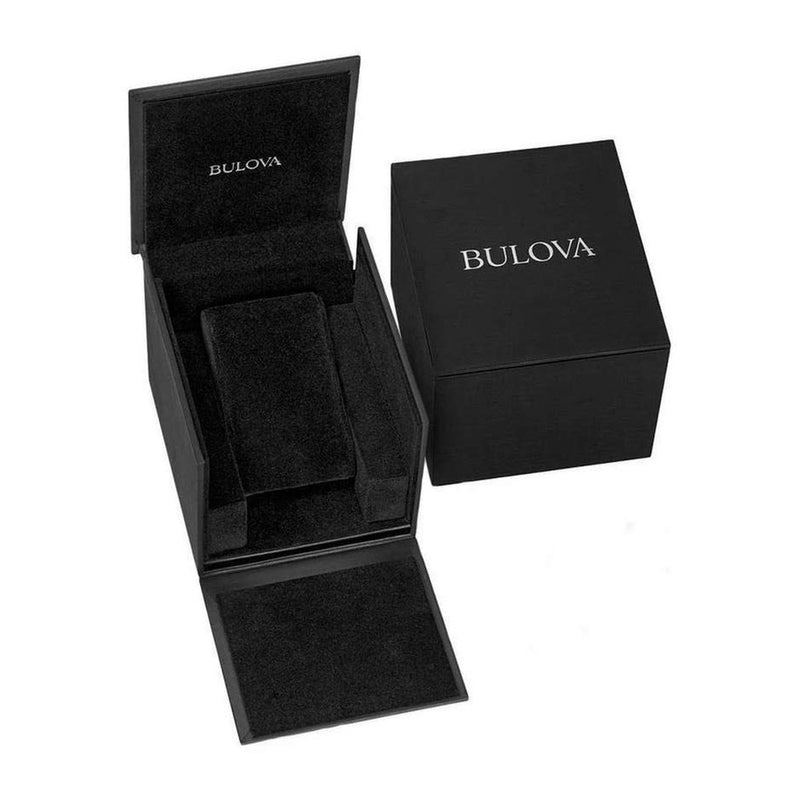 Bulova Marine Star Blue Dial Men's 96B256 Quartz Watch 43mm New Stainless Steel