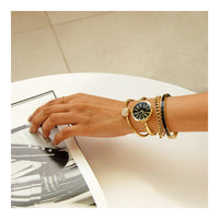 Conjunto de Reloj y Pulsera para Mujer