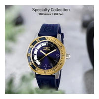 Reloj especial de acero inoxidable Invicta 12847 con banda azul para hombre