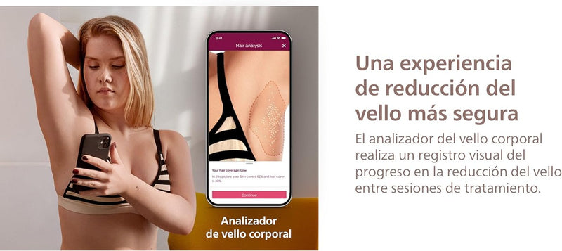 Philips Lumea Serie 9900, depiladora IPL con Inteligencia Artificial, tratamiento personalizado, 4 accesorios para el cuerpo, la cara, la zona del bikini y las axilas, con cable y sin cable, BRI951/00