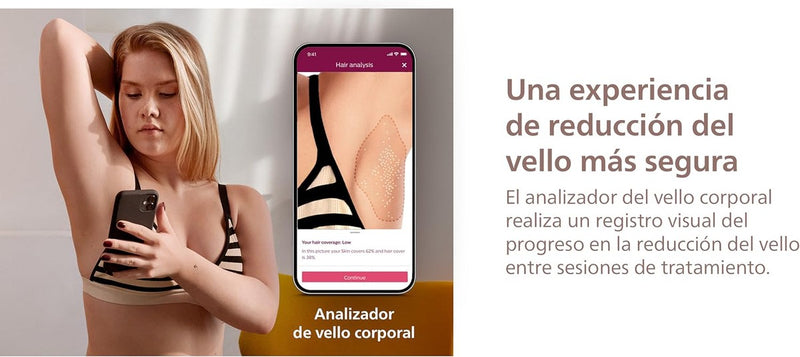 Philips Lumea Serie 9900 IPL - Depiladora con Inteligencia Artificial y 4 Accesorios, La Philips Lumea Serie 9900 es la depiladora IPL más avanzada de Philips. Incorpora tecnología SkinAI que analiza