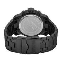 Reloj cronógrafo de cuarzo Invicta Pro Diver con correa de acero inoxidable plateado y esfera negra para hombre, modelo 0073