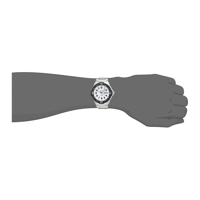 Reloj Unisex Casio MRW200H: Caja Acero, Banda Resina, Sumergible 100M, Mecanismo Cuarzo, Batería 3 Años, Calendario
