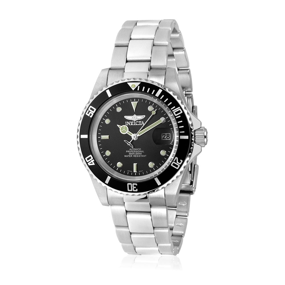 Invicta - Reloj Automático Pro Diver Para Hombre, Resistente Al Agua, 40mm, Esfera Negra